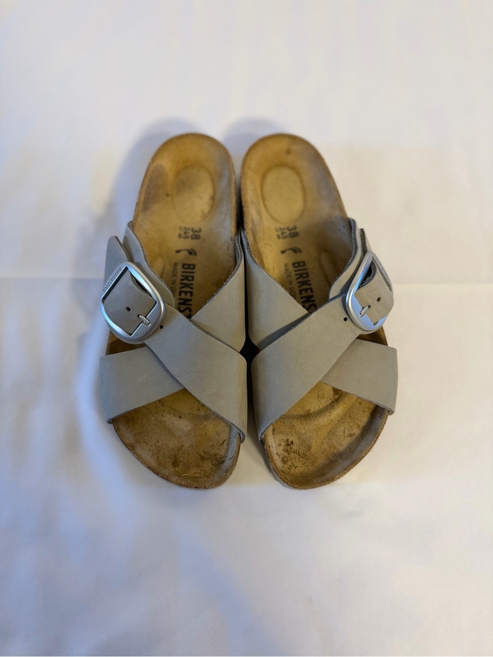 Birkenstock Siena Big Buckle Sandals, size 7. - Picture 4 of 11